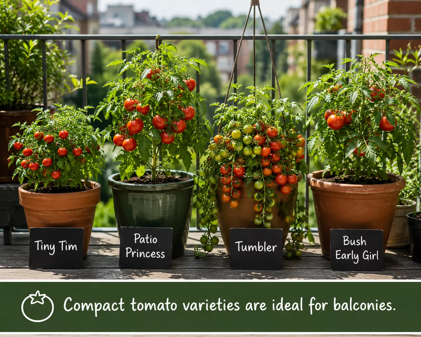 Best balcony tomato varieties