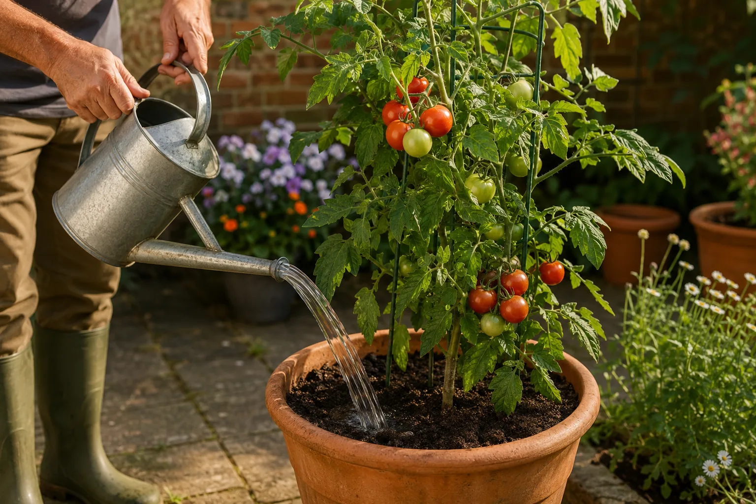 How Often to Water Tomatoes in Pots: A Simple Guide