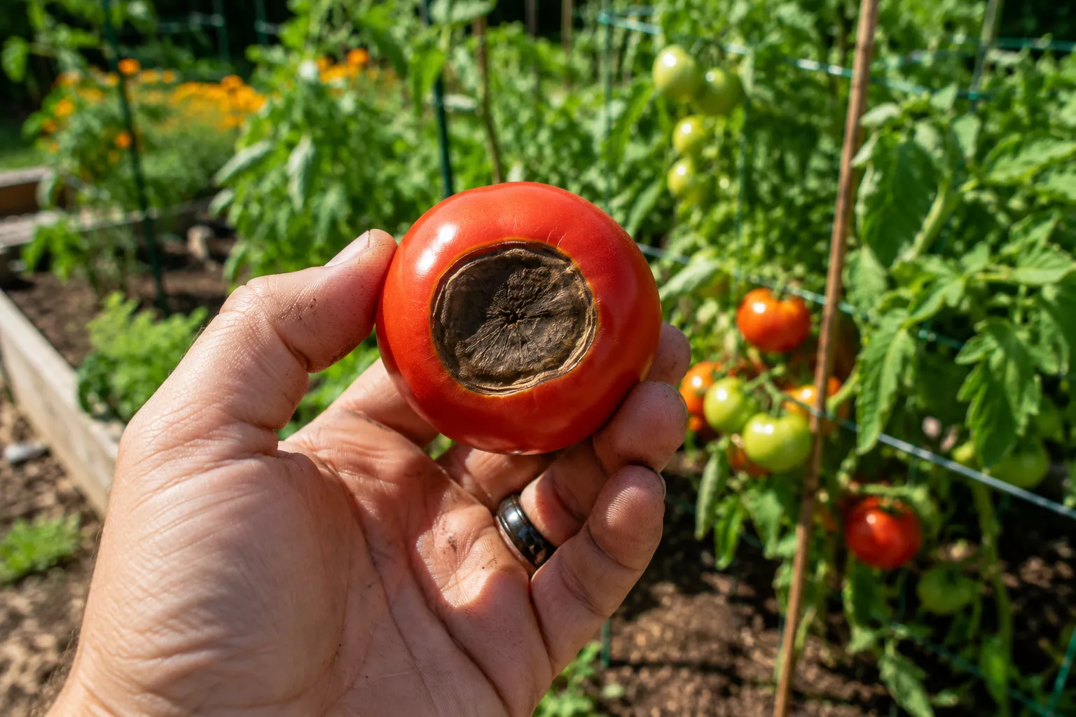 Blossom End Rot on Tomatoes: Causes, Fixes and How to Stop It